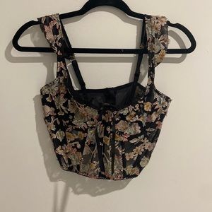 Victoria’s Secret floral corset